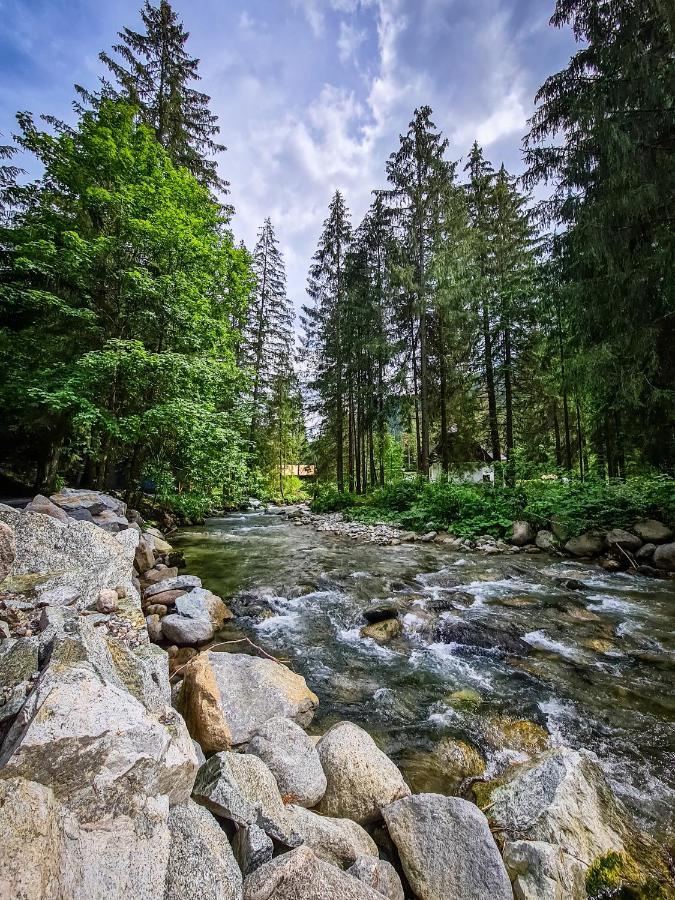Tatrystay Riverstone Chalets Демановска Долина Екстериор снимка